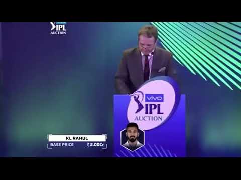 KL RAHUL IPL AUCTION BID#SHORT#