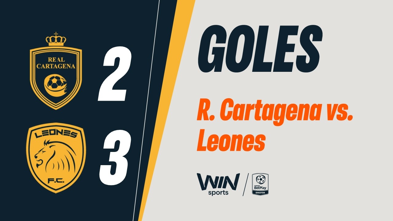 Real Cartagena vs. Leones (goles) | Torneo BetPlay Dimayor 2026-1 | Fecha 6