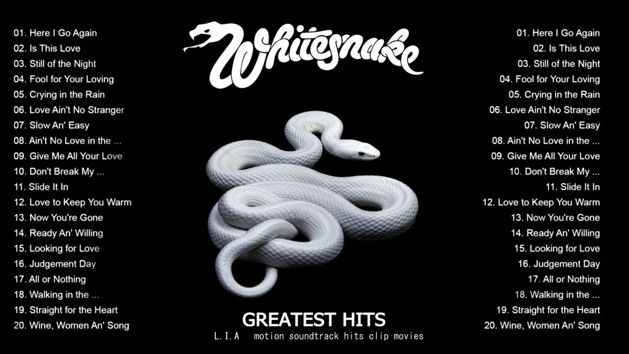 Whitesnake Greatest Hits Album 🎸