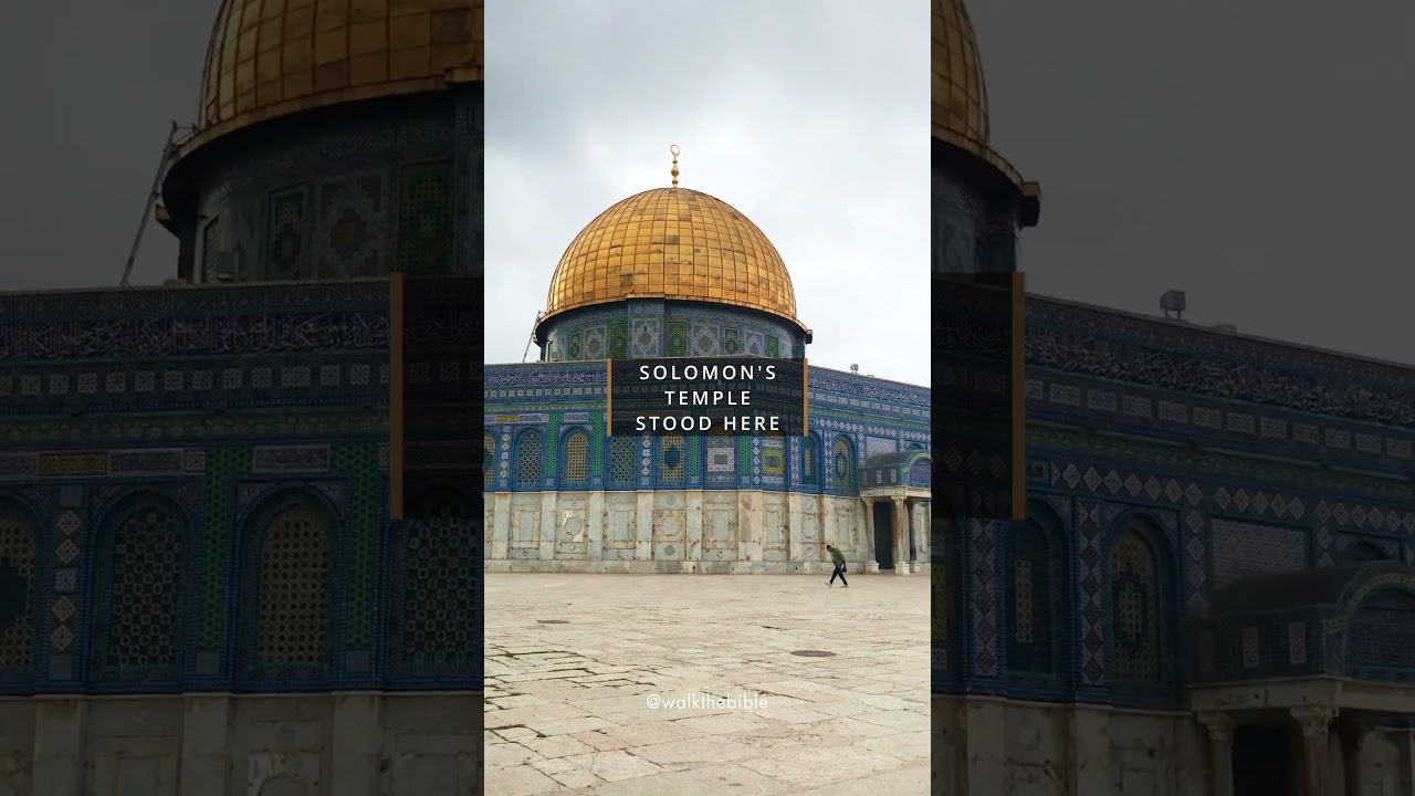 Discover the Historic Temple Mount: From Solomon’s Temple to Herod’s Sanctuary 🏛️