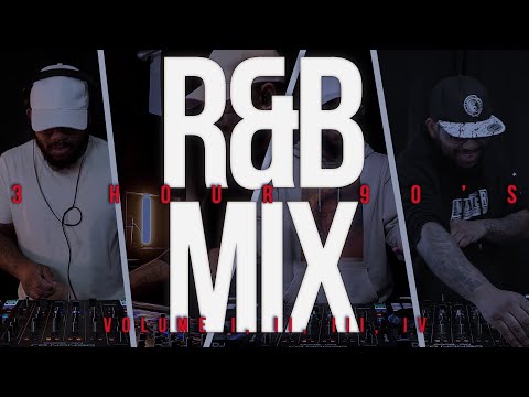 90's R&B DJ MIX | 3 HOUR 90'S R&B MIX | VOLUME 1, 2, 3 & 4 | COMPILATION