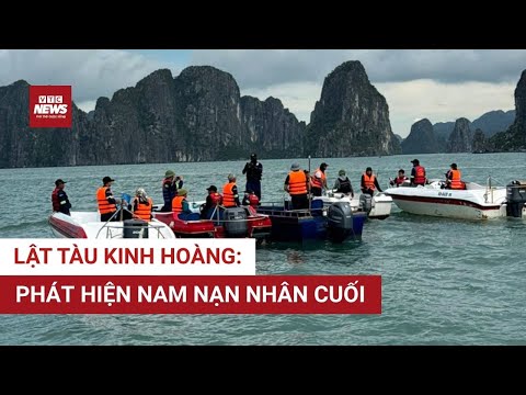 Nóng: Phát hiện thi thể nghi là nam nạn nhân cuối cùng vụ lật tàu trên Vịnh Hạ Long | VTC News