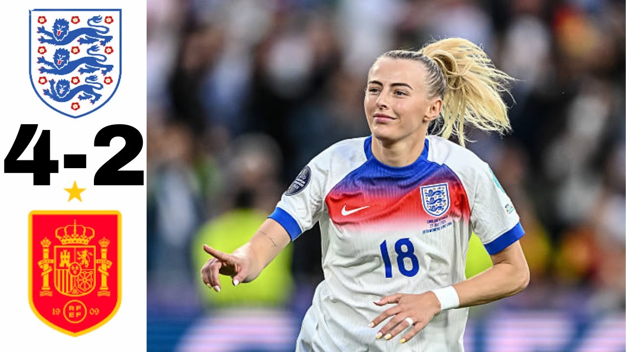 Epic Showdown! England Beats Spain 4-2 in Women’s Euro 2025 Final ⚽
