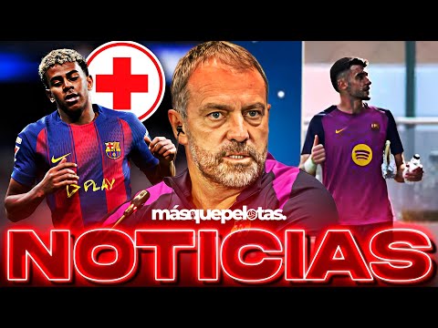 🚨 PREOCUPA LAMINE YAMAL: Flick revela la VERDAD + Joan García reaparece en los entrenamientos