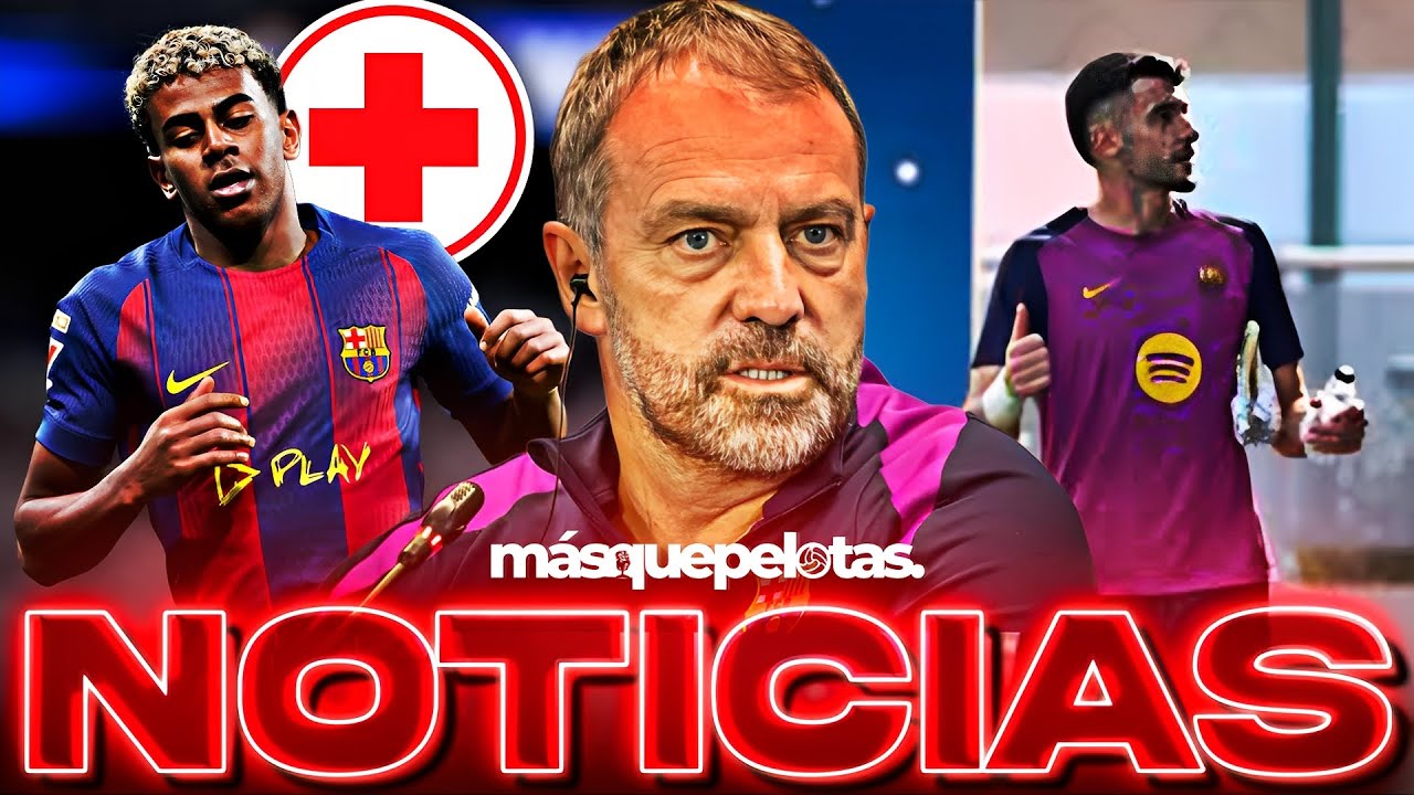 🚨 Actualización Barça: Lamine Yamal en duda por lesión y Joan García vuelve a entrenar