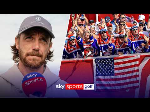 'It was pretty ROUGH' | Tommy Fleetwood on USA fans' behaviour at Ryder Cup