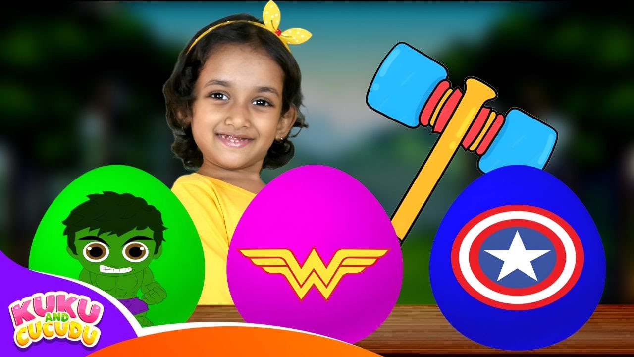 Superhero Surprise Eggs π¦Έπ | Kids Songs & Rhymes
