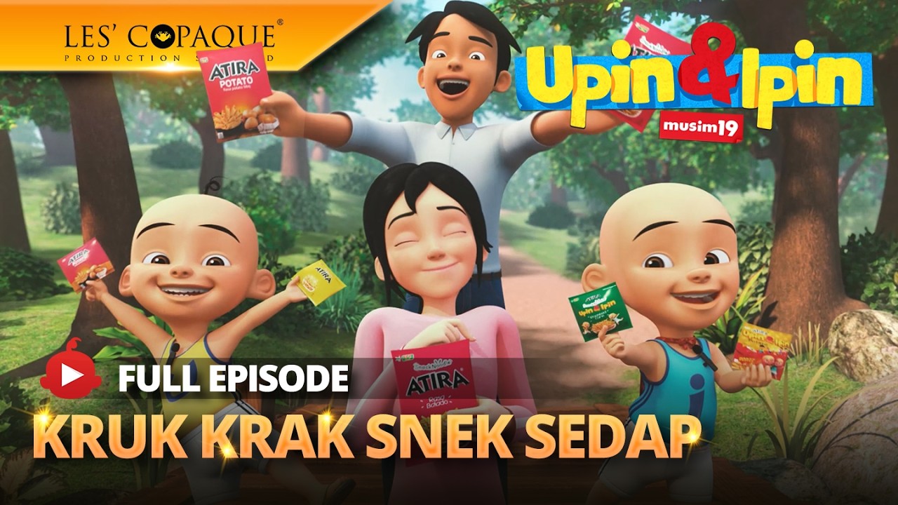 Upin & Ipin Musim 19: Kruk Krak Snek Sedap 🍿