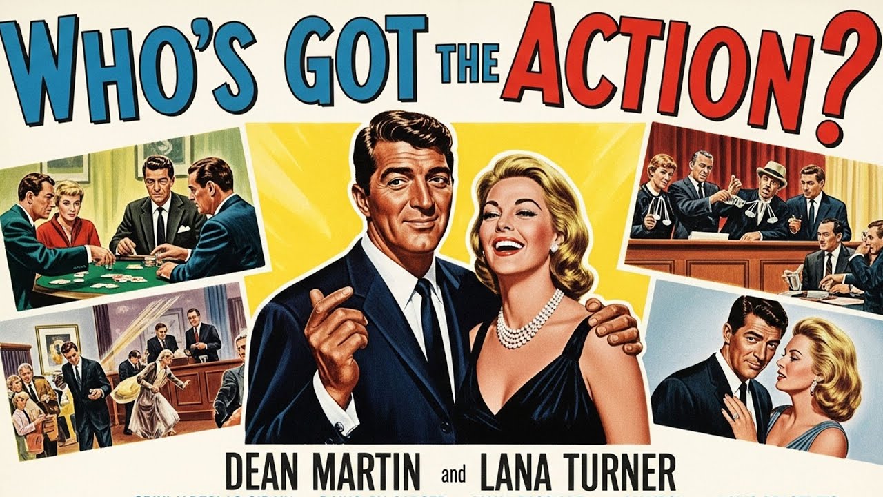 Dean Martin in the Hilarious Comedy 'Who's Got the Action?' 🎬