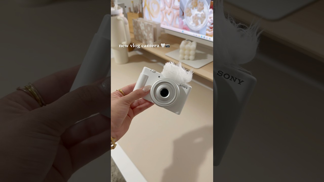ASMR Unboxing Sony ZV-1F Vlog Camera 📷
