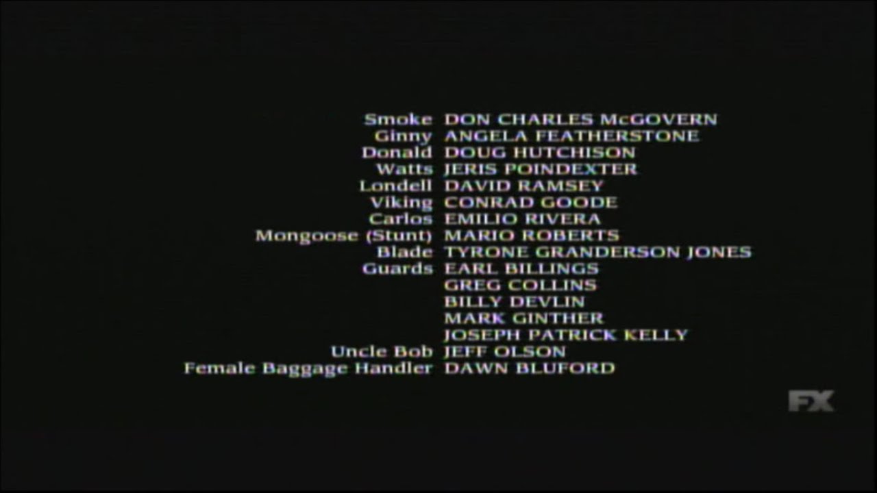 Con Air (1997) End Credits (FX 2025)