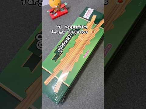 LE SSERAFIM Spaghetti Album Target Exclusive Knocking Basil Ver. Unboxing #lesserafim #kpop
