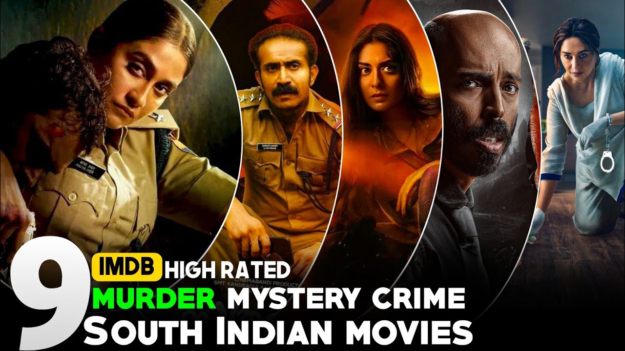 Top 9 South Indian Suspense & Thriller Films in Hindi 2025