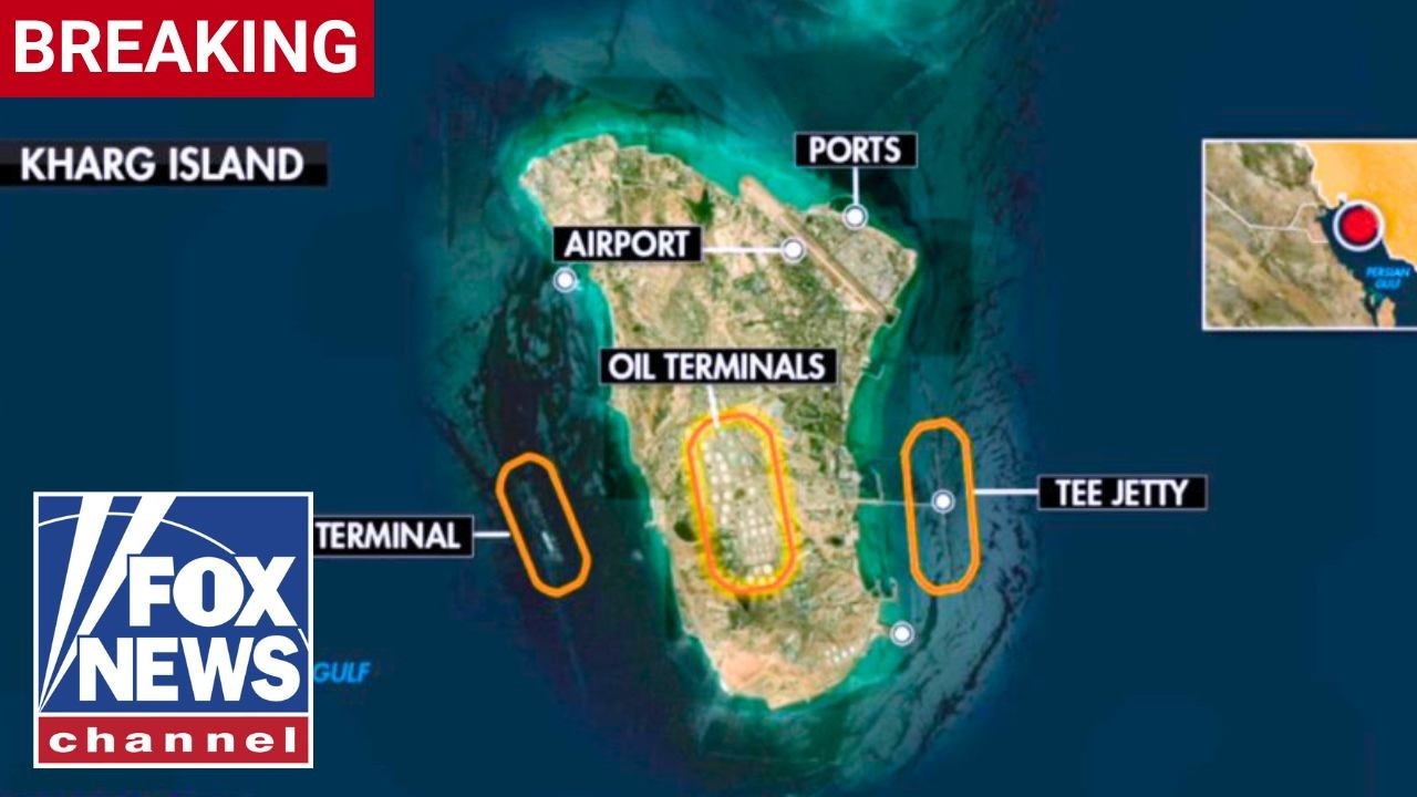 US Strikes Targets on Kharg Island 🇺🇸