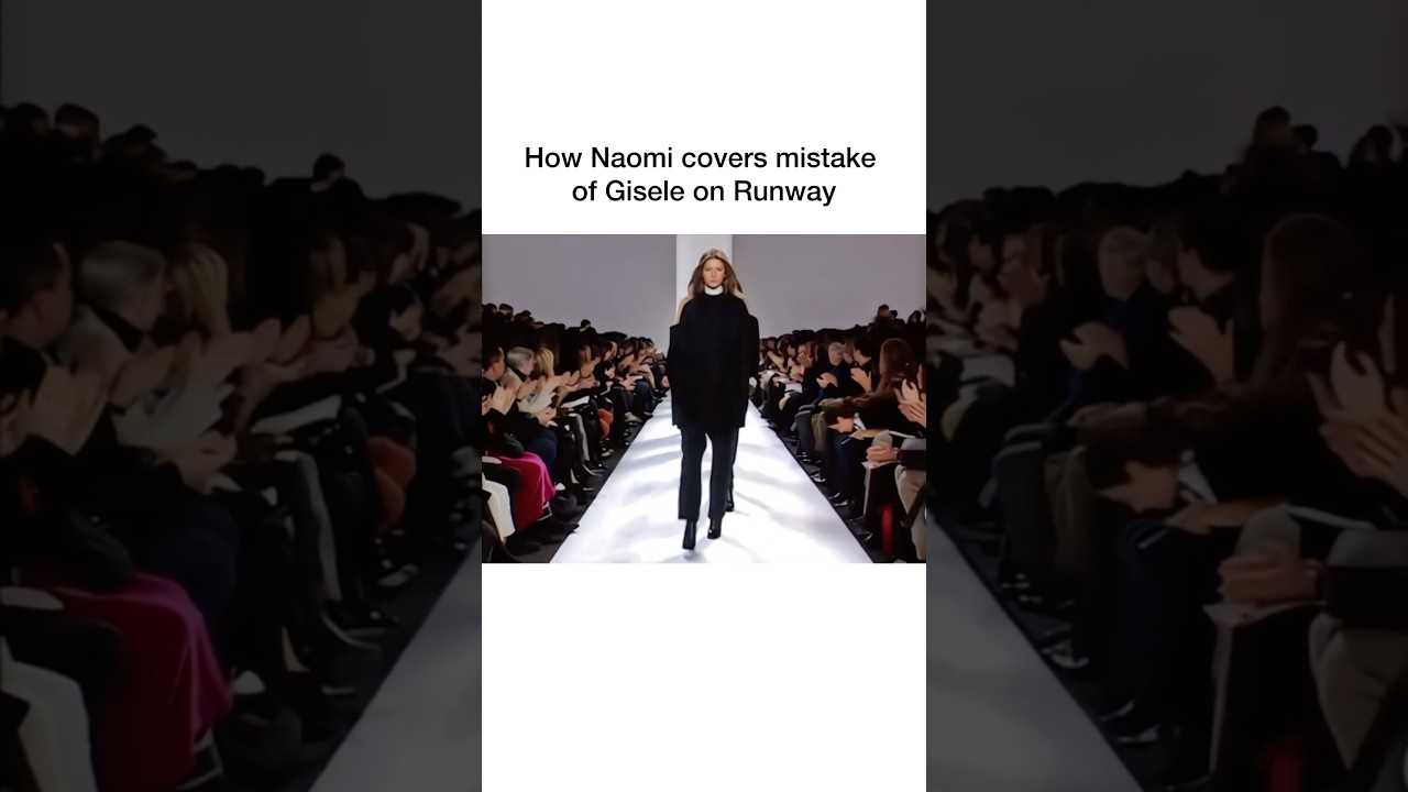 Naomi Campbell's Heroic Save for Gisele Bündchen on the Runway ✨