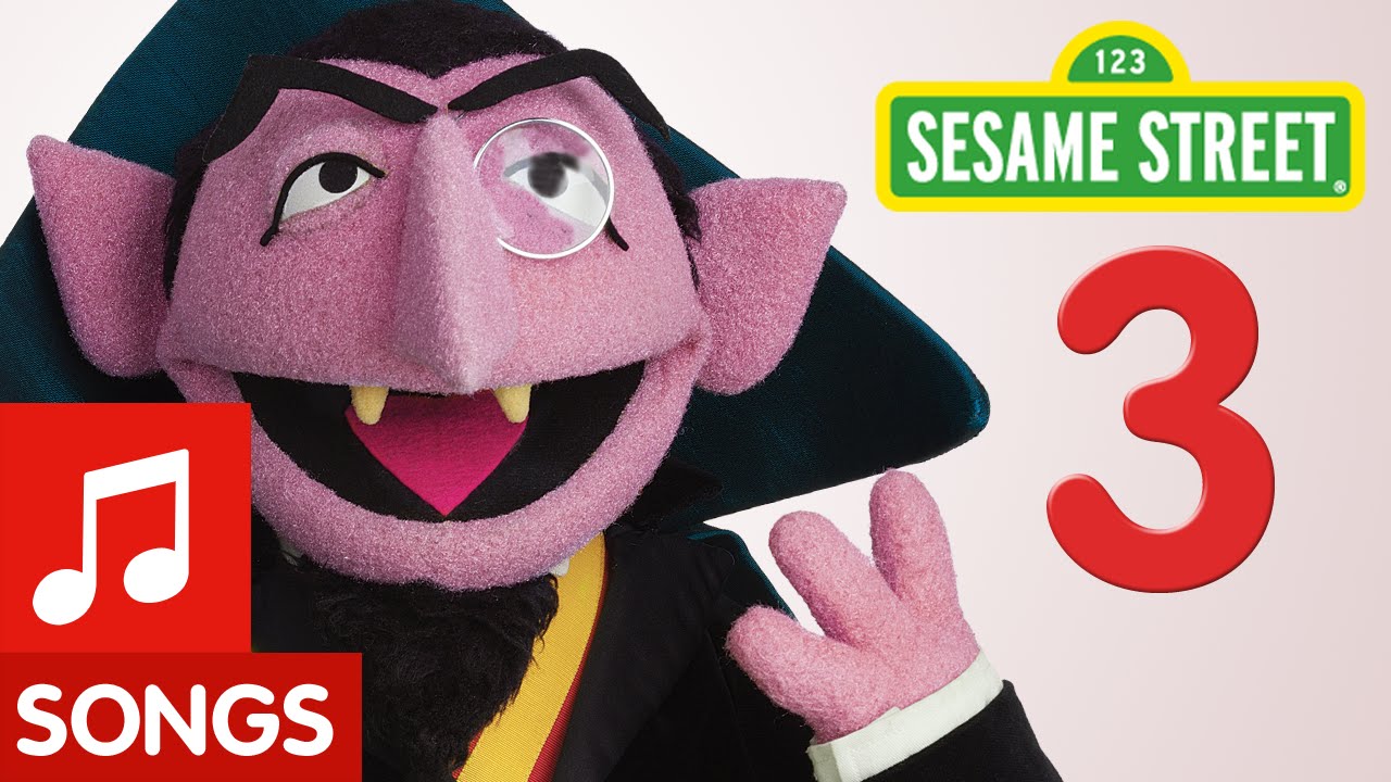 Sesame Street's Fun Number 3 Song 🎶 | Count with the Little Kittens and Mice!
