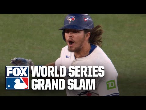 Addison Barger CRUSHES A GRAND SLAM to put Blue Jays up 9-2 over Dodgers
