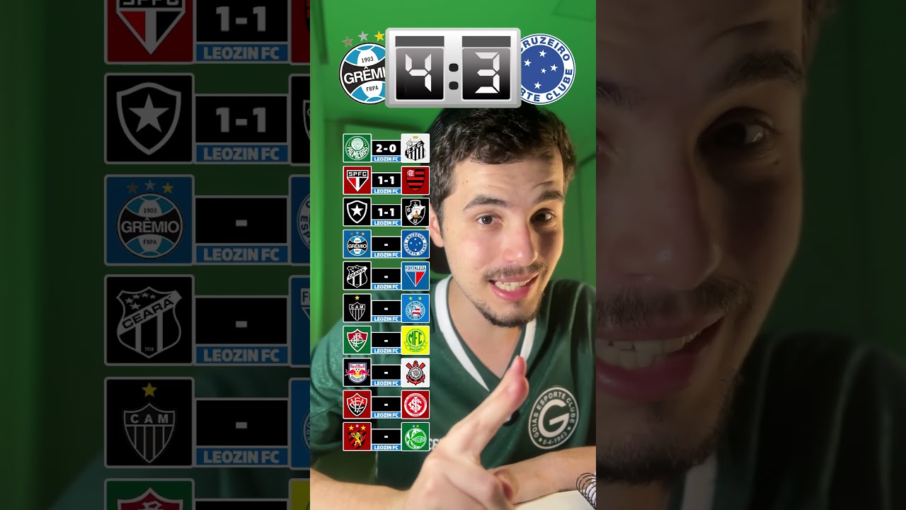 Brasileirão 32ª Rodada: Previsões ⚽