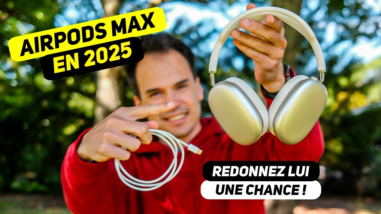 Que vaut l'AirPods Max en 2025 ? L’audio via câble USB-C ça change tout ?