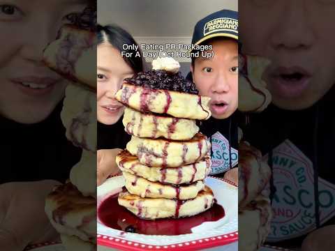 Only Eating PR Packages For A Day (October Edition)