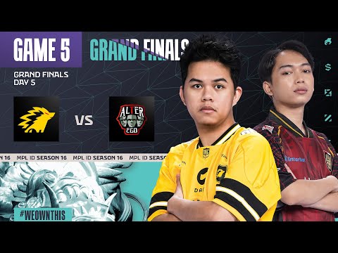 ONIC vs ALTER EGO | Grand Finals | Game 5 | #MPLIDS16
