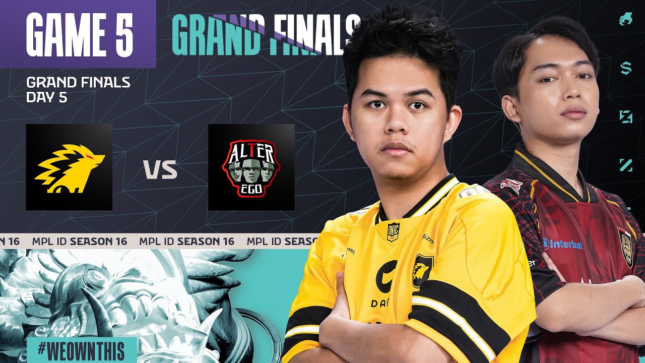 Epic Showdown: ONIC vs ALTER EGO | MPL ID Season 16 Grand Finals Game 5 ๐ฅ