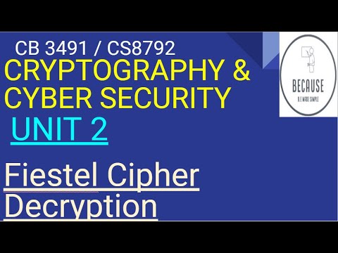 2.13 Fiestel Cipher Decryption in Tamil