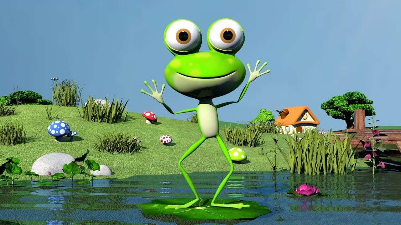 Песенка и танец лягушки 🐸 — 9 мин для детей