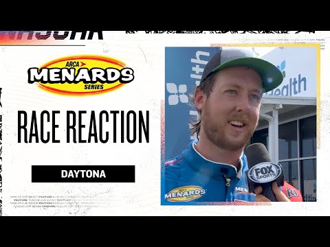 Cleetus McFarland reacts to early exit from first race at Daytona | NASCAR