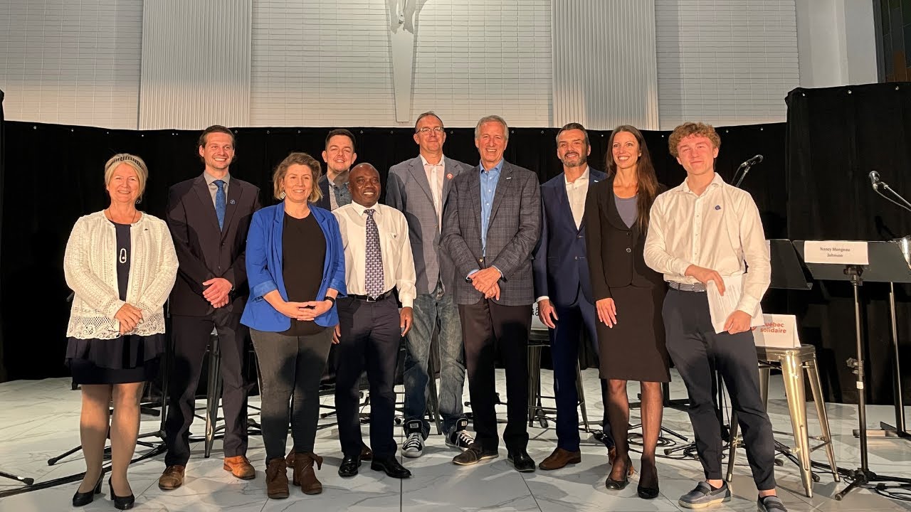 Débat Électoral Provincial de la CCID 2022 : Les Candidats de la MRC de Drummond en Discussion 🗳️