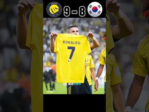 Al Nassr vs South Korea Match Imaginary 🔥😱