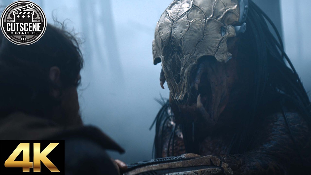 [4K UHD] Predator Kills French Hunters | Prey (2022)