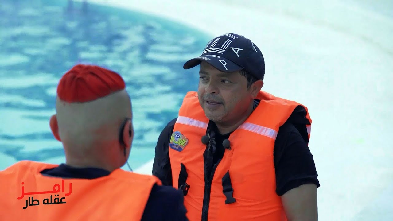 محمد هنيدي يضحك على مقلب رامز جلال 🎭