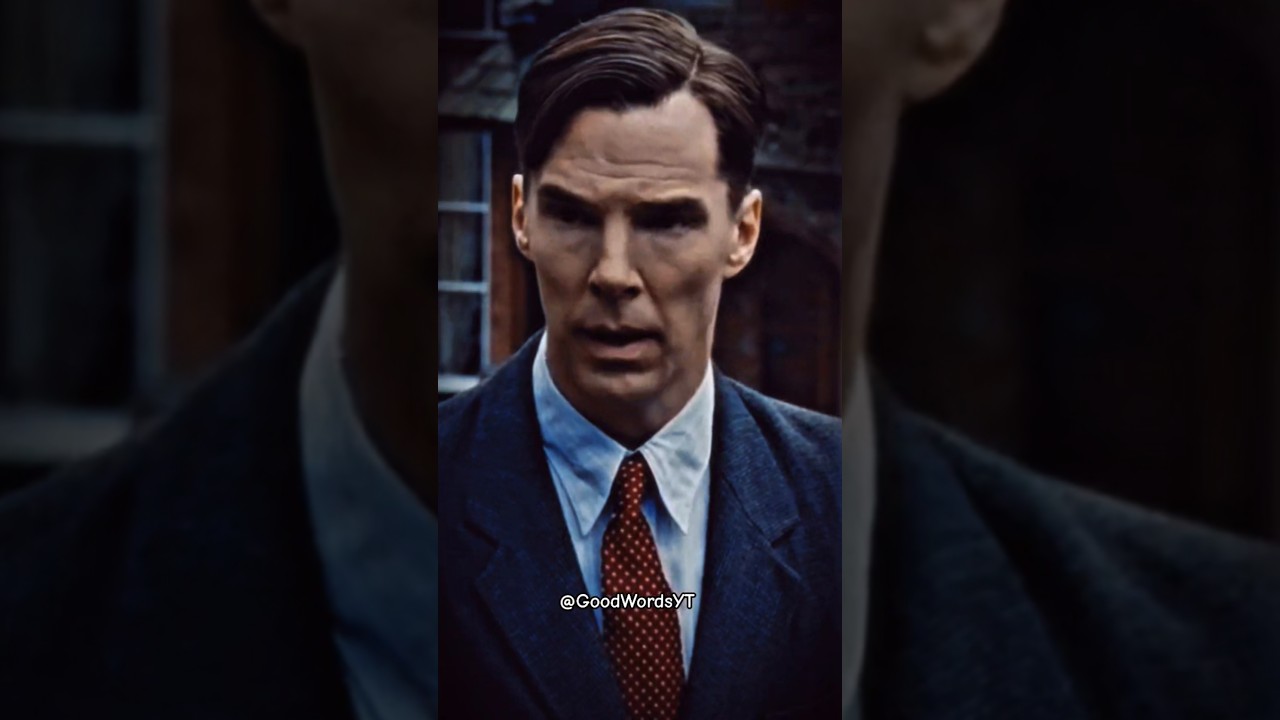 Alan Turing's Inspiring Quote | Imitation Game Scene 🎬