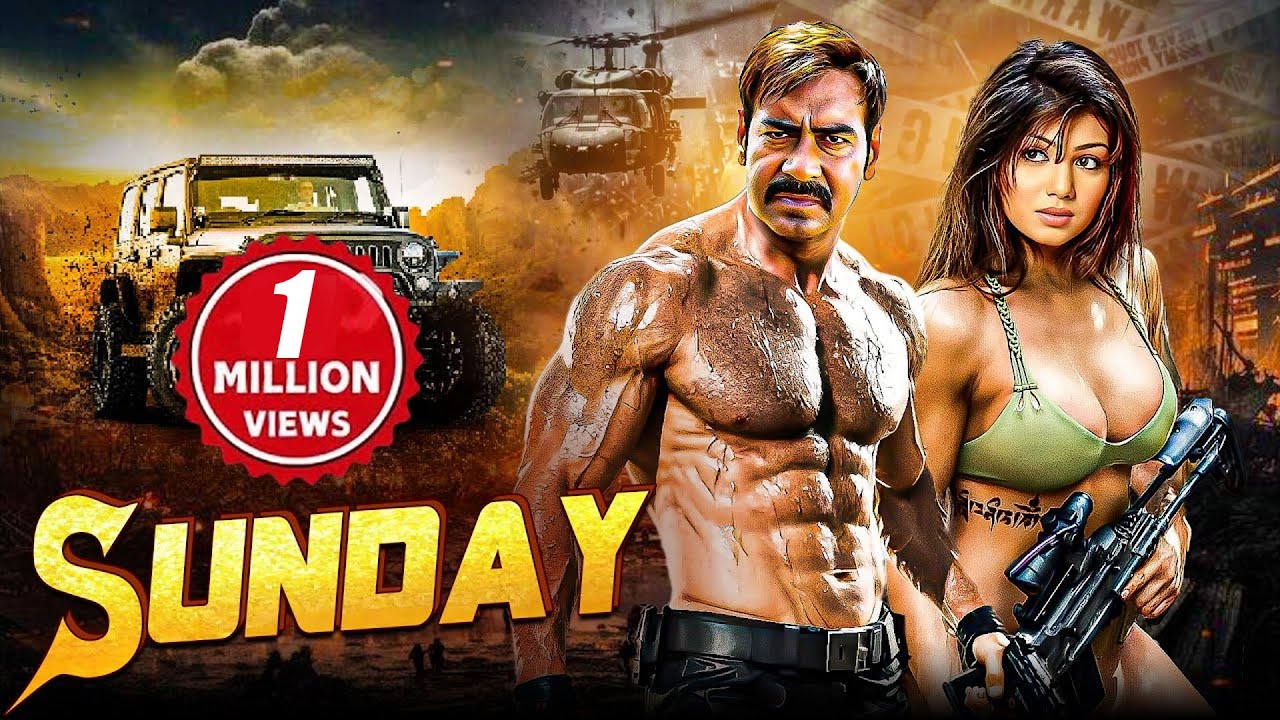 Ajay Devgn's 'Sunday' (2025) Bollywood Action Thriller 🎬