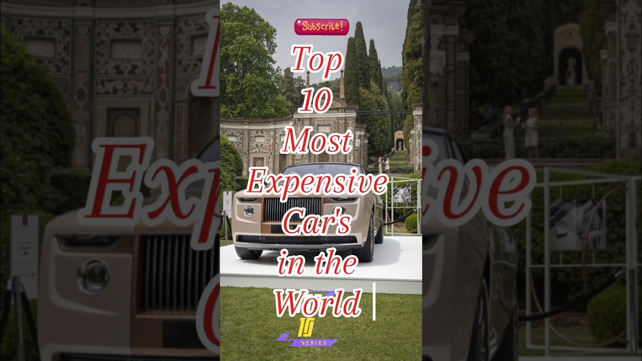 Top 10 Most Expensive Cars in 2024 π