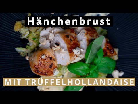 Verschmelze Geschmack: Hähnchenbrust mit Wirsing, Trüffel & Cashewcrunch 🍽️