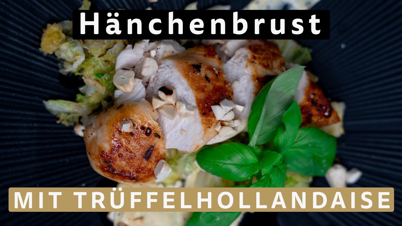 Verschmelze Geschmack: Hähnchenbrust mit Wirsing, Trüffel & Cashewcrunch 🍽️