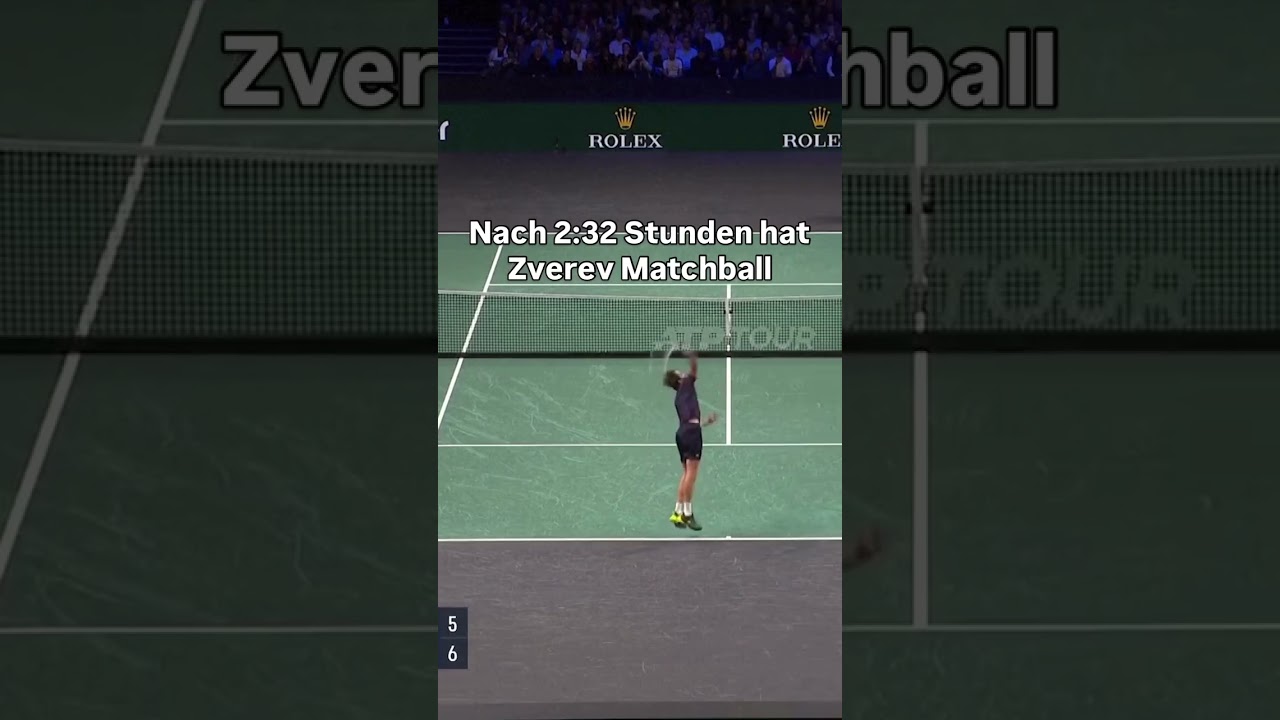 Zverev beendet Medvedevs Fluch in packendem Match! 🎾 #shorts