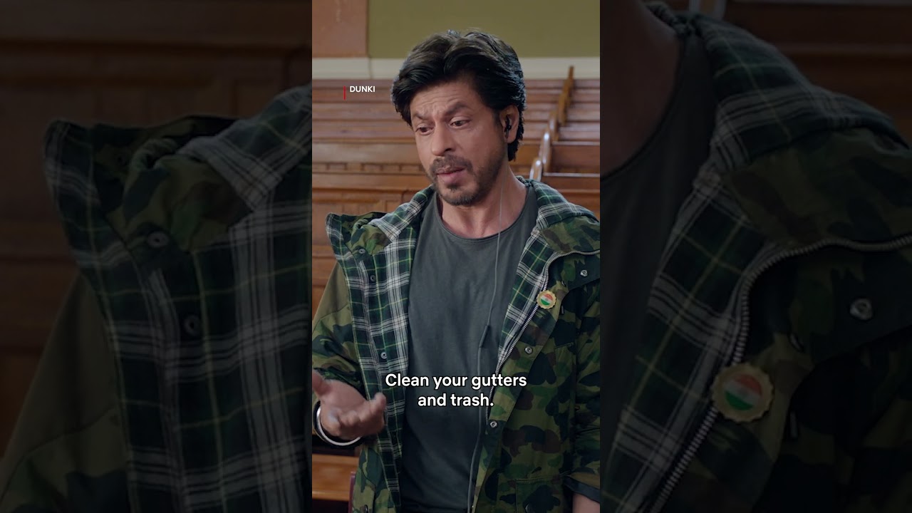 SRK's Emotional Court Monologue in Dunki 🎬