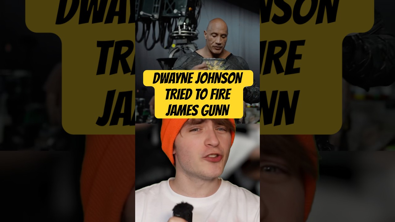 Dwayne Johnson's Attempt to Get James Gunn Fired 🤔
