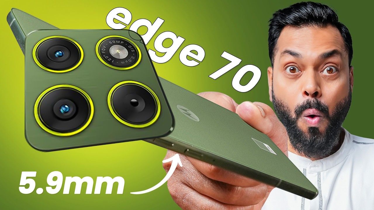 Motorola Edge 70 Unboxing & First Look ⚡₹28,999