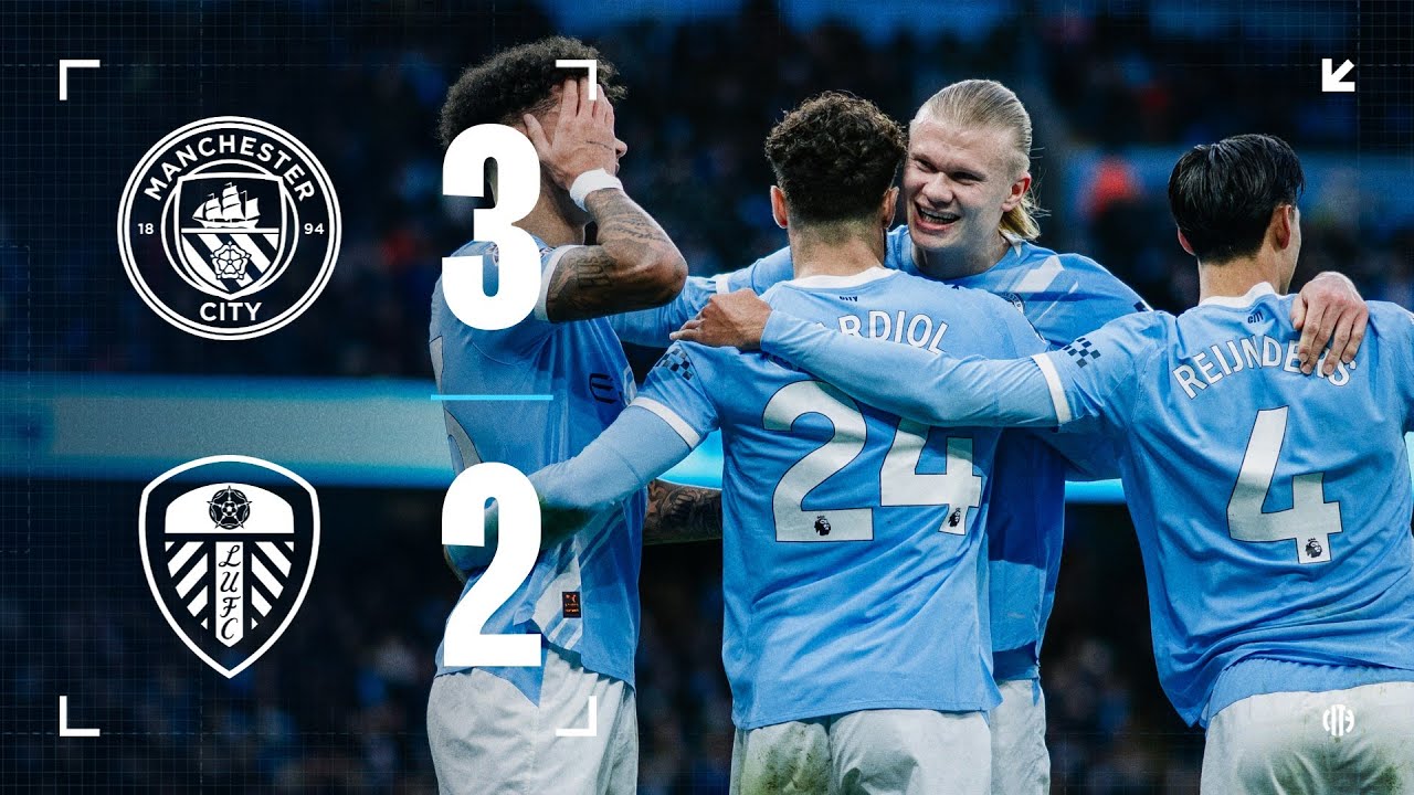 Man City 3-2 Leeds: Foden, Gvardiol & More ⚽