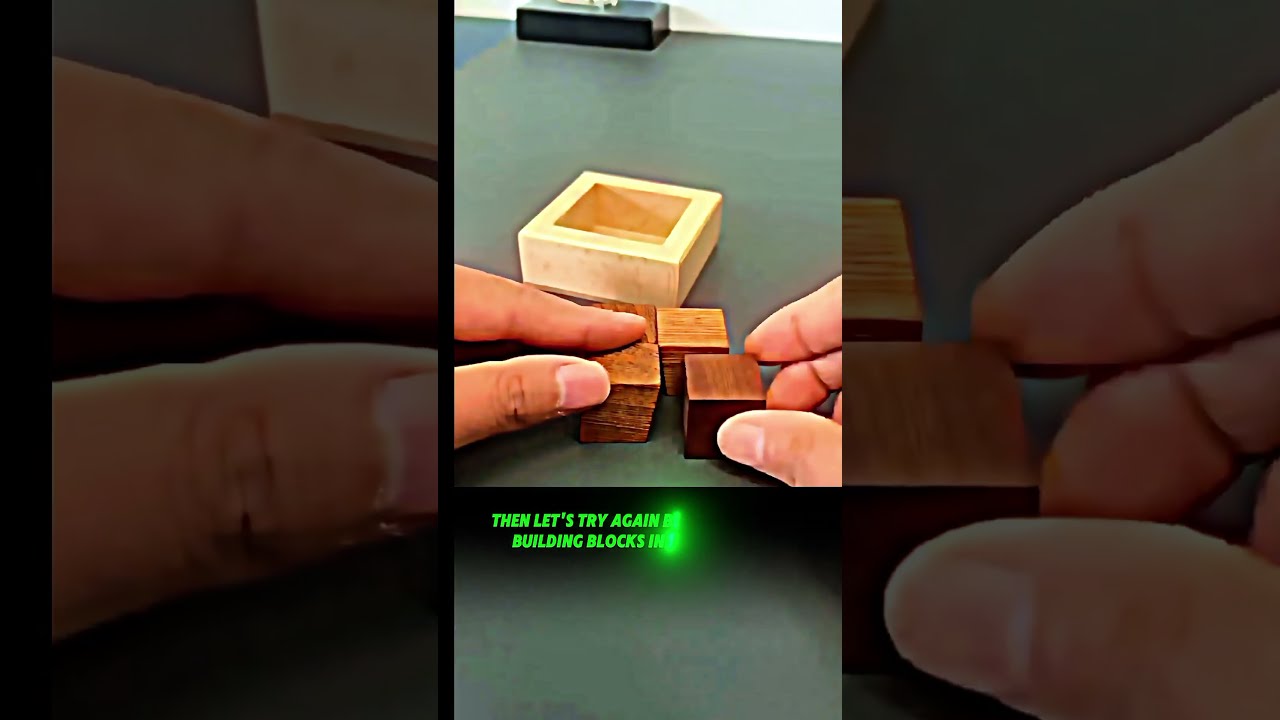 Ultimate Wooden Puzzle Challenge 🧩 Test Your Brain with This Mind-Burning Box Puzzle!