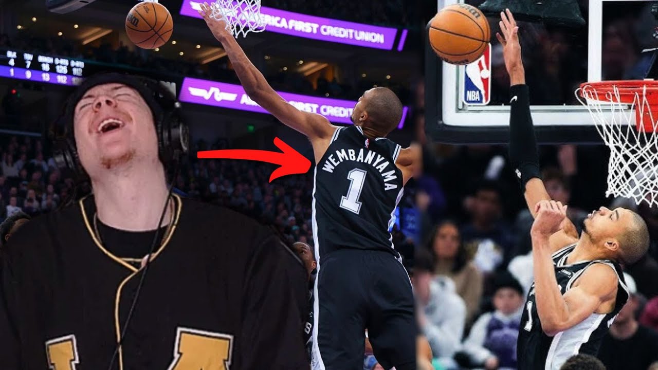 BLOCK PARTY! Spurs vs Jazz Reaction π