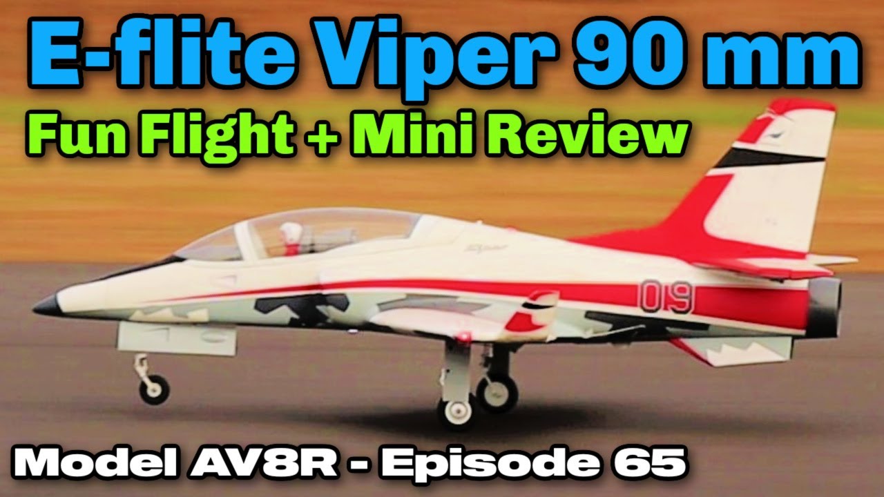 E-Flite Viper 90mm EDF Jet: Fun Flight Review ✈️