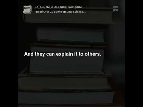 📚 Why Books Still Matter for Data Science