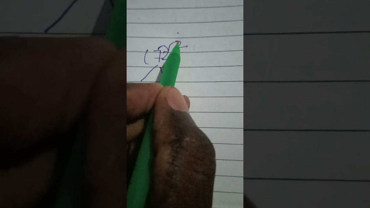 72 Quick Math: 72² Explained in Under a Minute ✖️