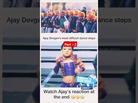 Ajay Devgan most difficult dance steps #ajaydevgan #dansesteps#dance #superdancer #songs #shorts