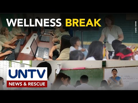 DepEd, nagdeklara ng wellness break para sa mga guro at mag-aaral sa October 27-30